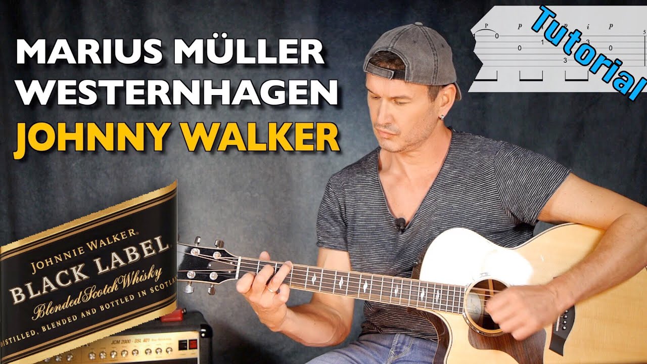 JOHNNY WALKER - WESTERNHAGEN | Gitarren Tutorial | deutsch | TABs