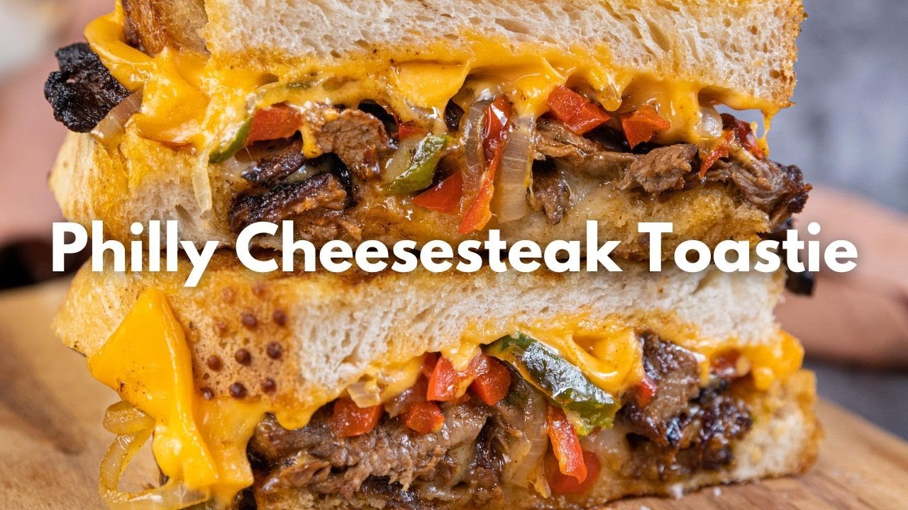 Philly Cheesesteak Toastie