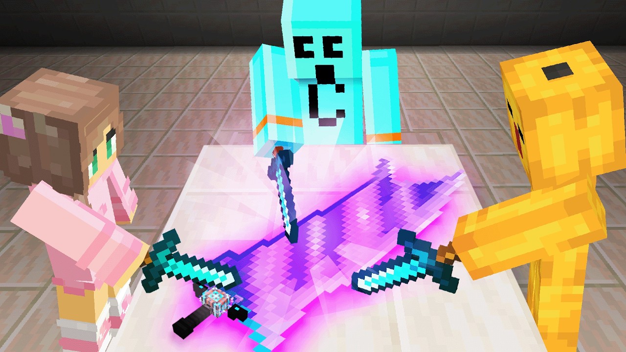 We bought the Most OP SWORD in Minecraft