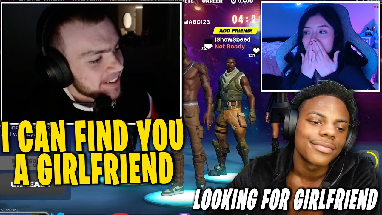 MONGRAAL Gets IShowSpeed 2 Girls After He Broke UP With His Girlfriend | OG Fortnite