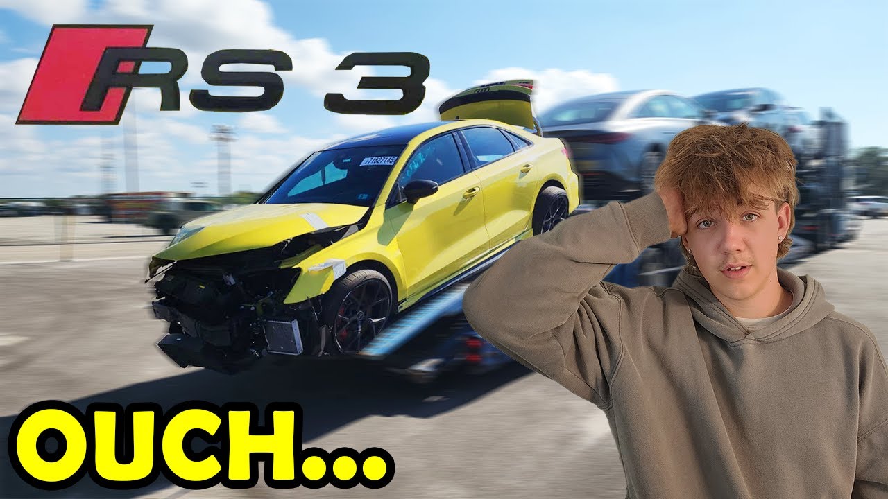 REBUILDING A WRECKED AUDI RS 3 | PT 2