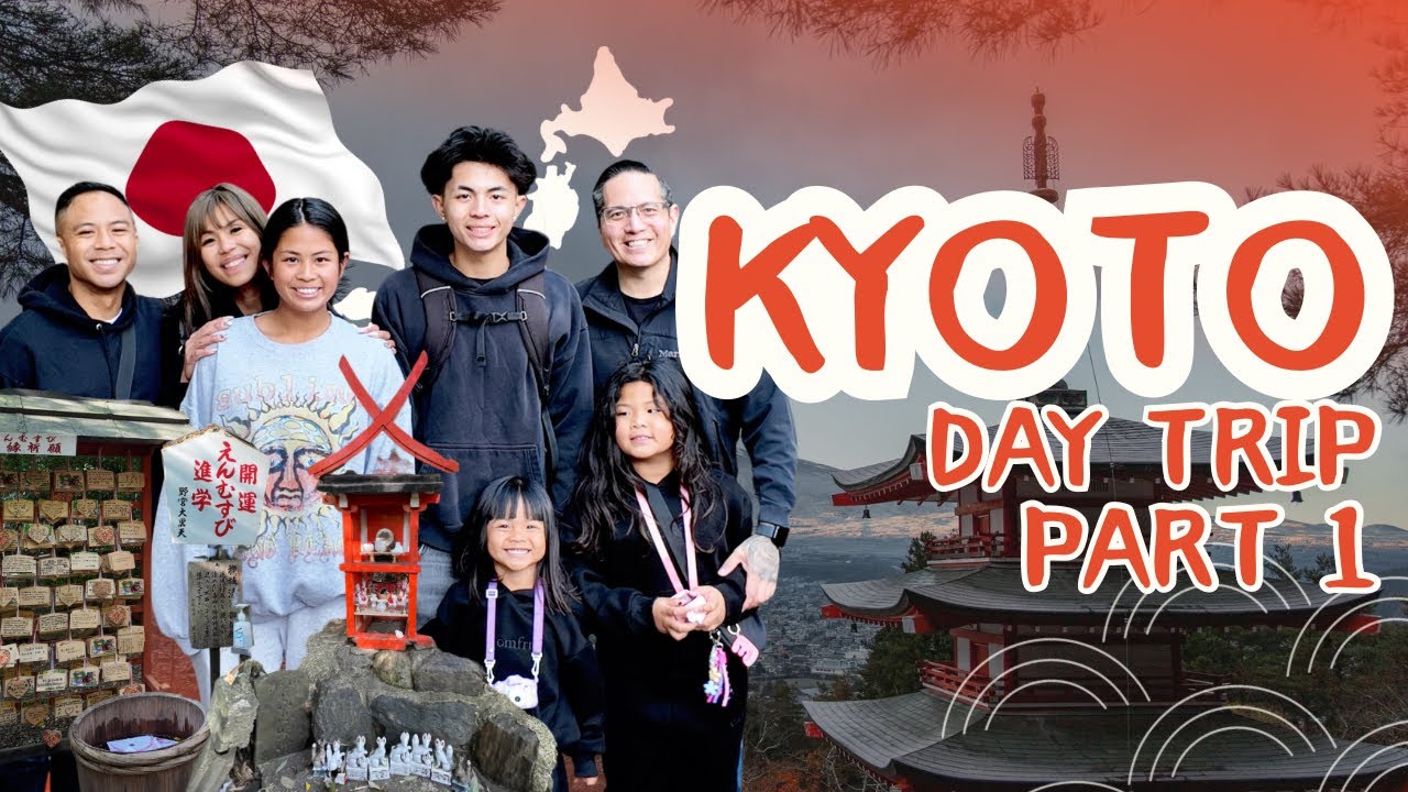 Kyoto Day Trip with Kids | Arashiyama Bamboo Forest & Kiyomizudera Temple (Part 1)