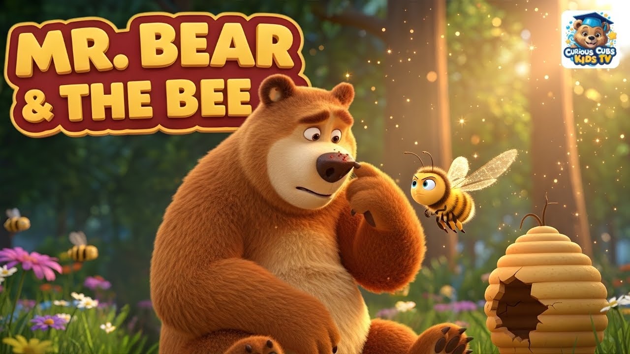 The Bear and the Bee | Lesson on Patience & Kindness