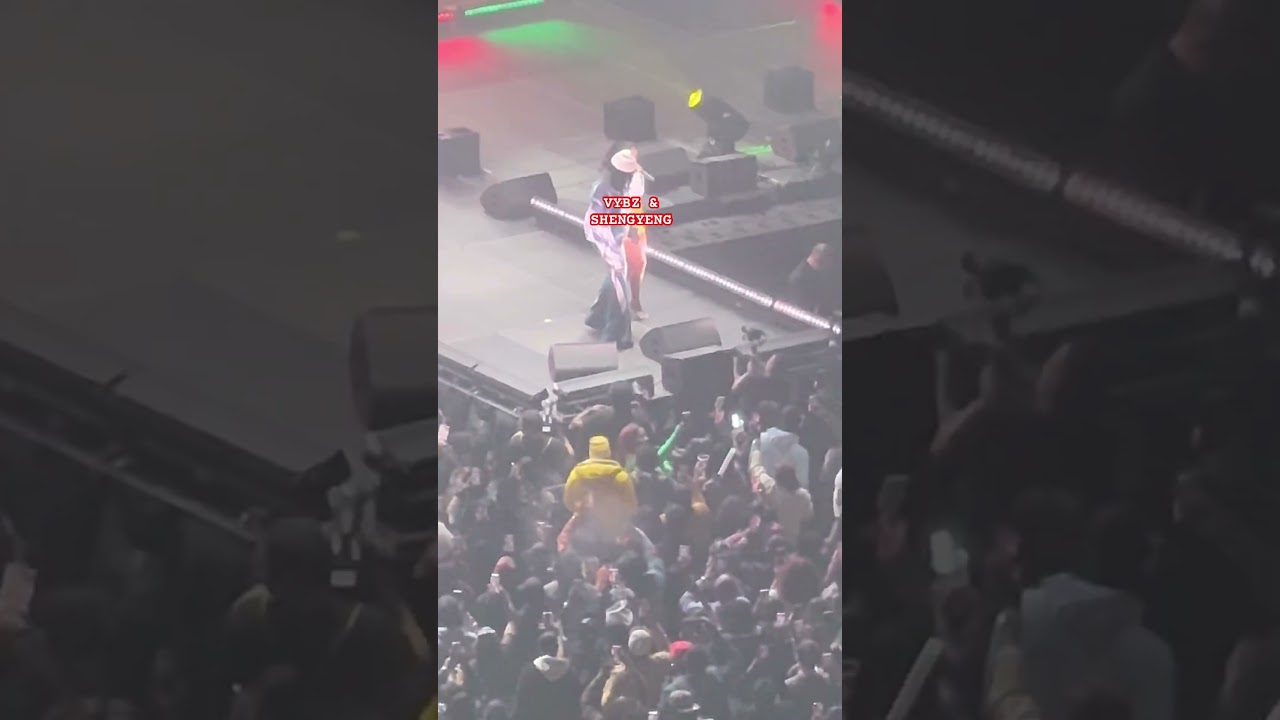 VYBZ KARTEL & SHENSEEA (very first appearance together) BARCLAYS CENTER 2025  