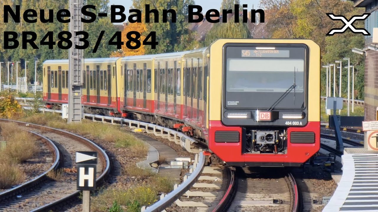 DB BR483/484 | Neue S-Bahn Berlin | S45 | Siemens -  Stadler