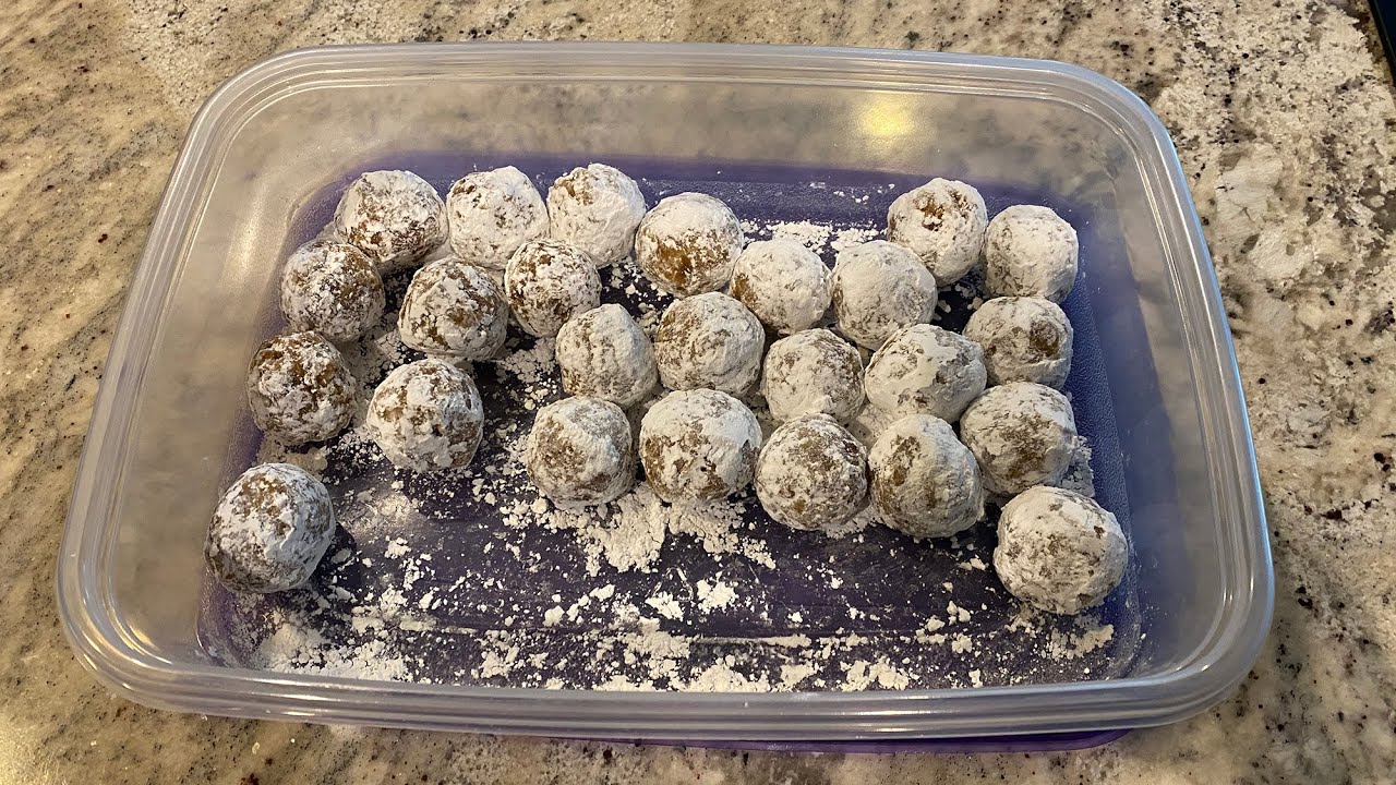 Chef's Kitchen - Date Nut Cookie Balls