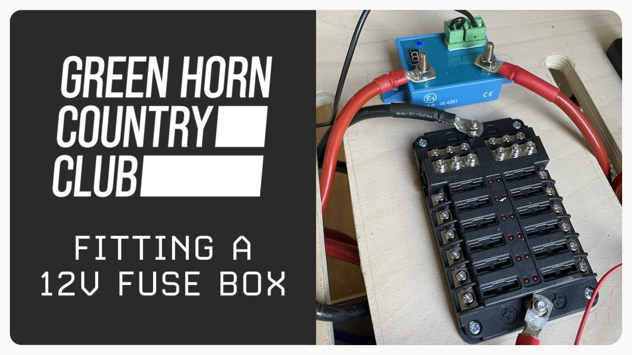Fitting a 12V Fuse Box and Victron Battery Protect  | Van Electrics | DIY Sprinter Van Conversion UK