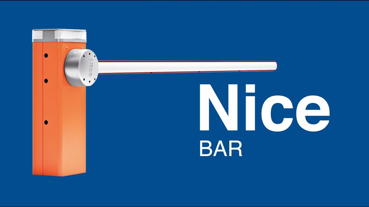 Nice BAR. Подключение, настройка и программирование шлагбаума Nice серии BAR. Видео инструкция.