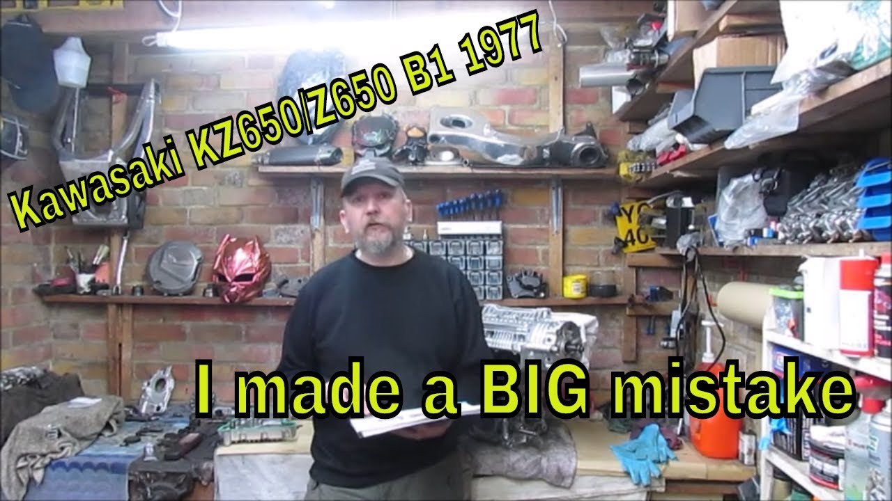 Kawasaki KZ650/Z650 B1 1977 - I Made a Big Mistake   - part 52