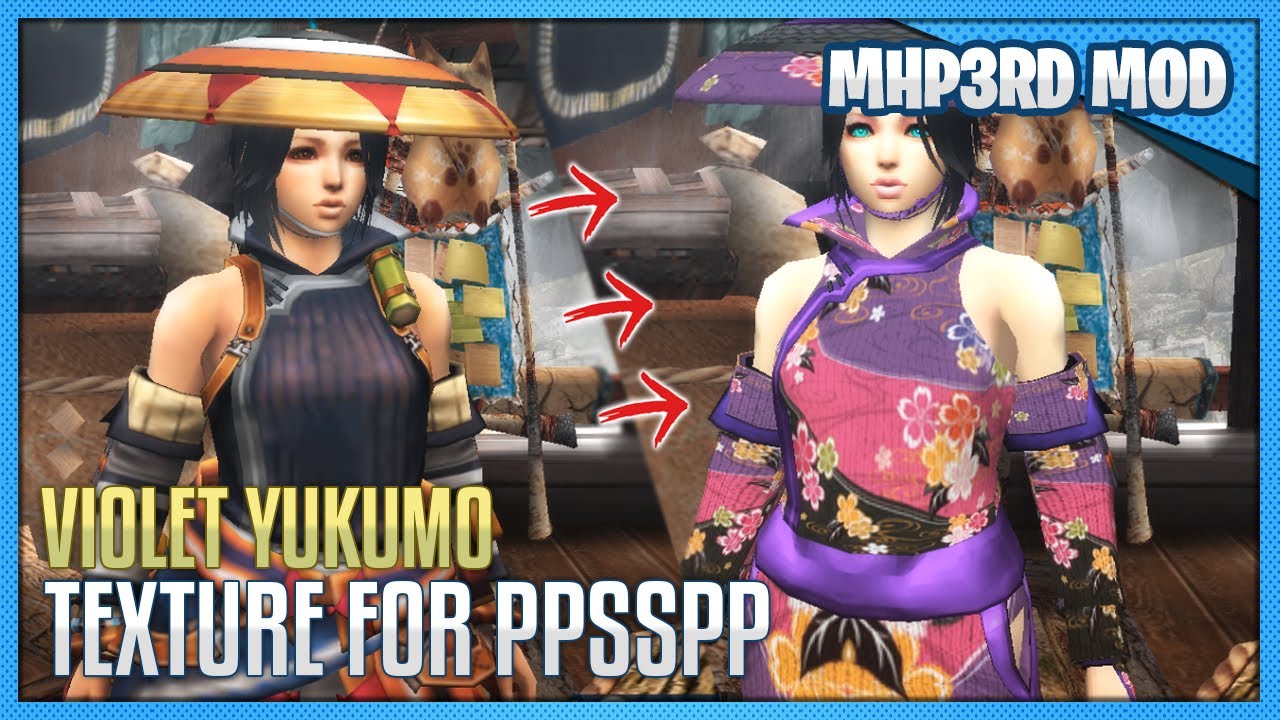 YUKUMO INTO VIOLET BY  @zealedzeal   @zealedzelator   | MHP3RD