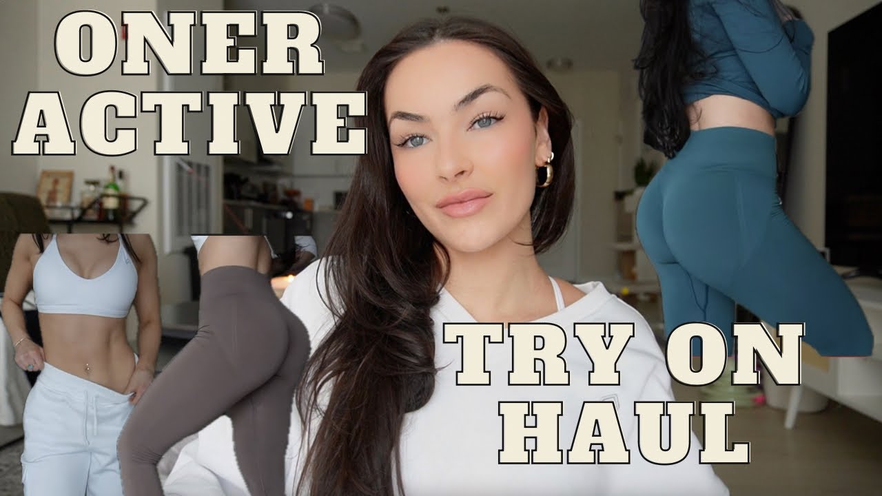 BIG Oner Active Try On Haul - leggings, sports bra, lounge, socks etc