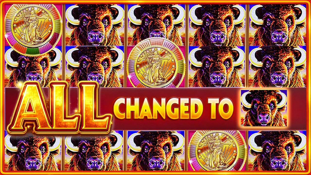 EVERY SYMBOL TURNED INTO BUFFALO ➤ THIS WAS HUGE