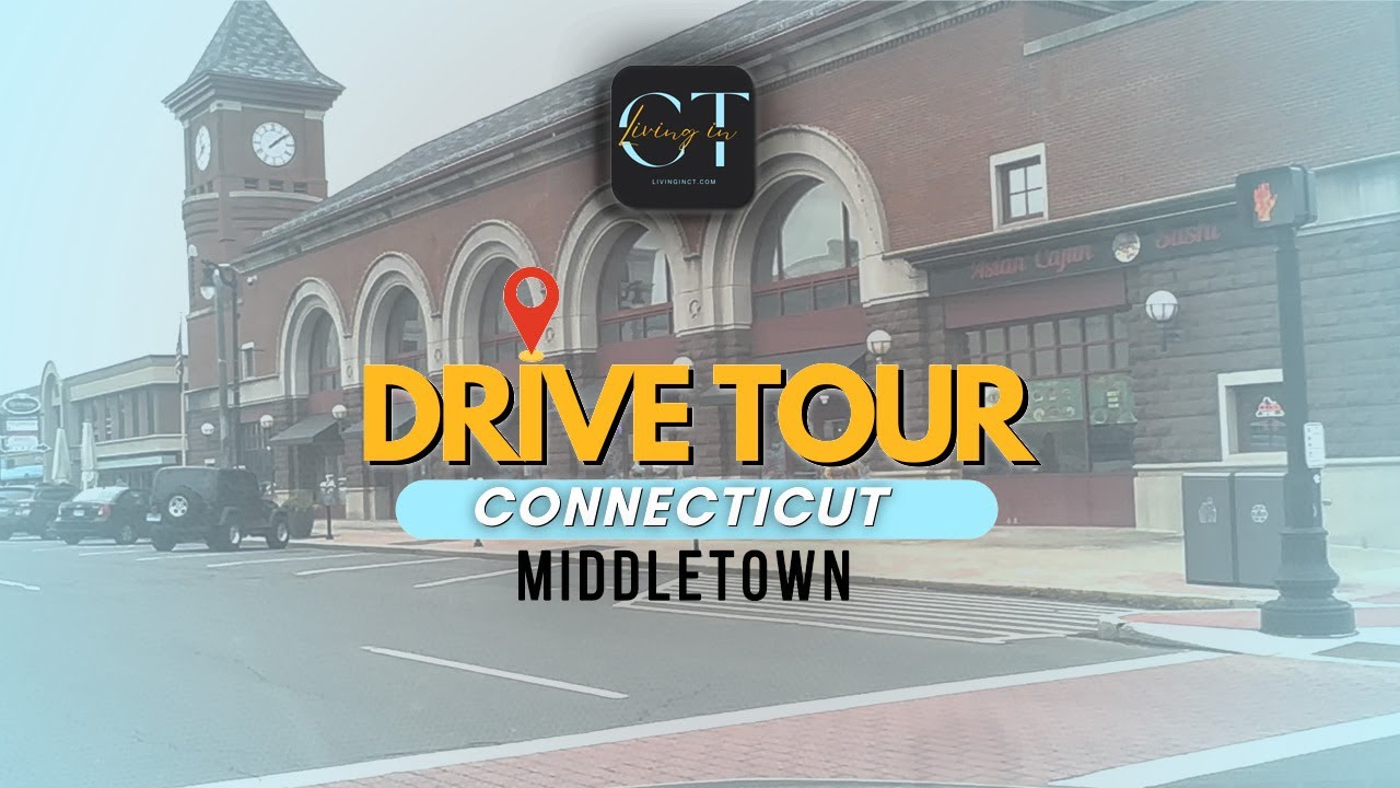 Driving Around Exploring | Middletown Connecticut | Metro Square to 691 west Drive 4k hdr