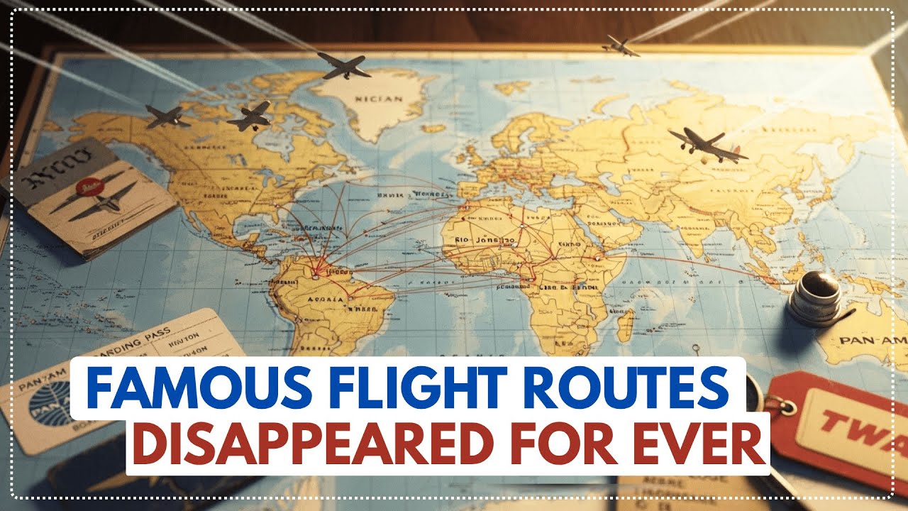10 Famous Flight Routes That DISAPPEARED From the Map