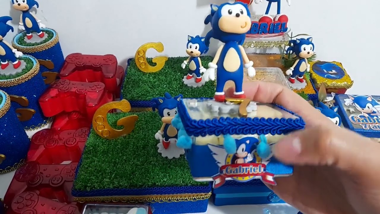 Finalizei personalizados de luxo Sonic