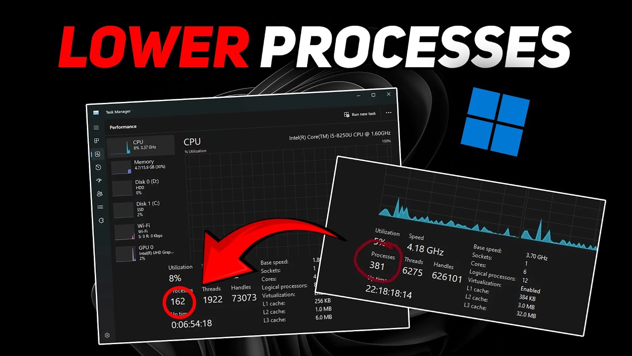 Optimize Windows Background Processes for More FPS And Performance