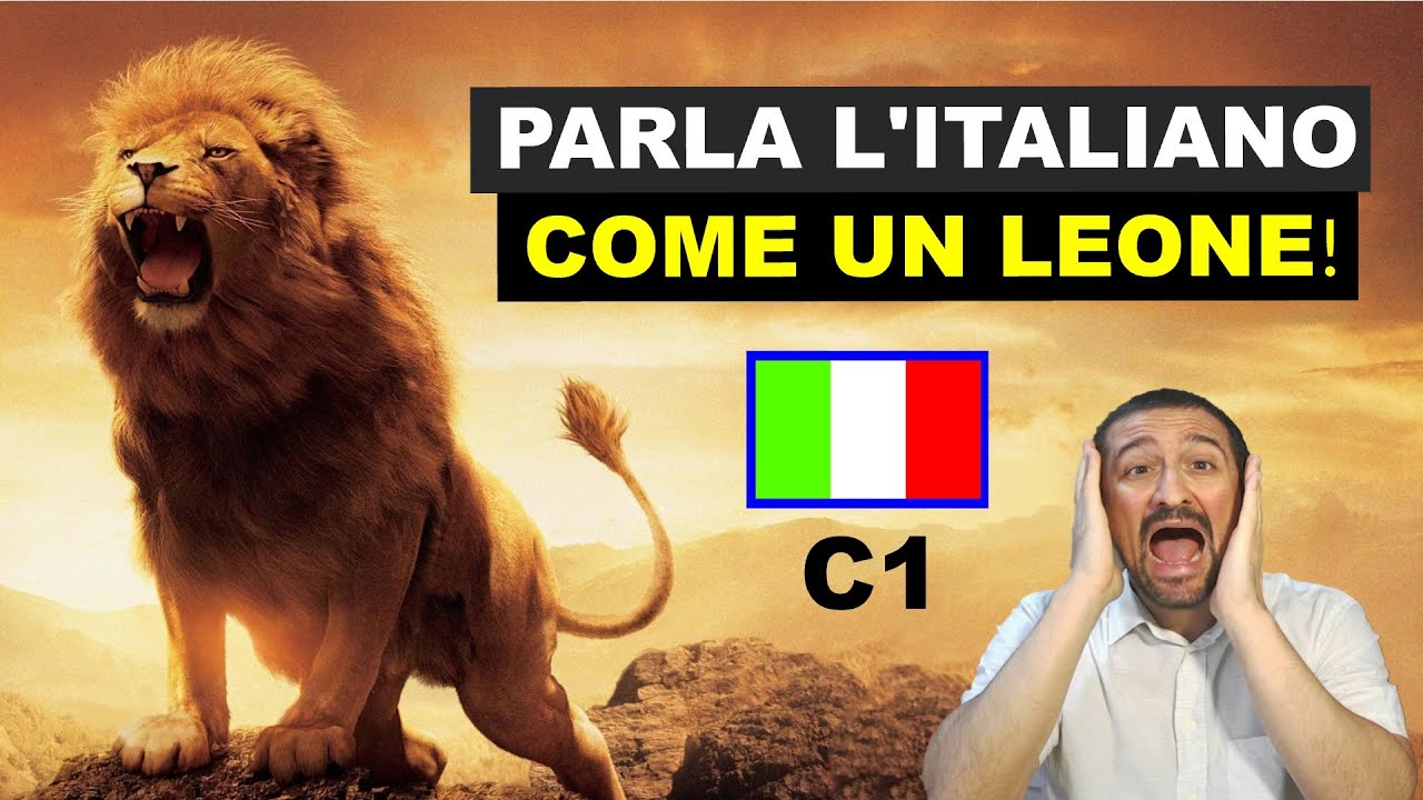Parla l'italiano come un leone! | Impara il vocabolario italiano collegato ai leoni