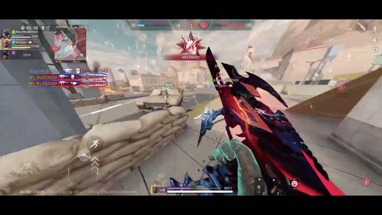 Trying out hotzone showdown 26 KILLS (BLOODSTRIKE)