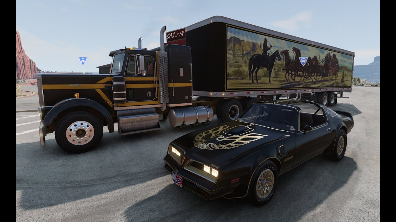 Pontiac 77 Trans Am Bandit SpoolingDieselDesigns - BeamNG