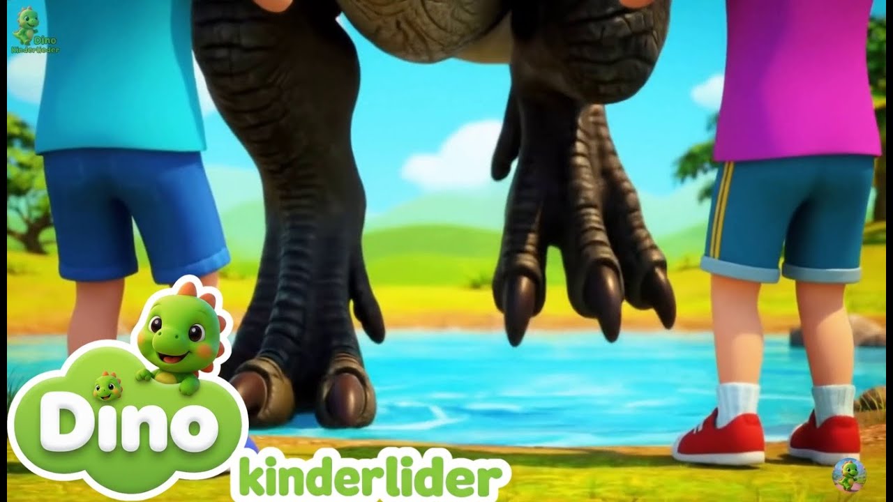 🎵 20 Min Lernspaß! Buchstaben, Tiere & Fahrzeuge | Dino Kinderlieder ✨