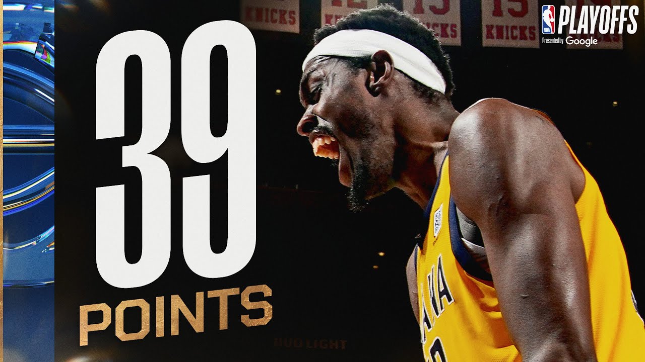 Pascal Siakam's NEW PLAYOFF CAREER-HIGH 39 PTS In Game 2 | May 23, 2025