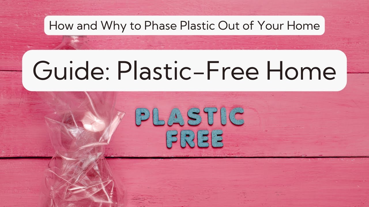 Plastic-Free Home: Why & How to Achieve a Sustainable, Eco-Friendly Lifestyle | Best Alternatives