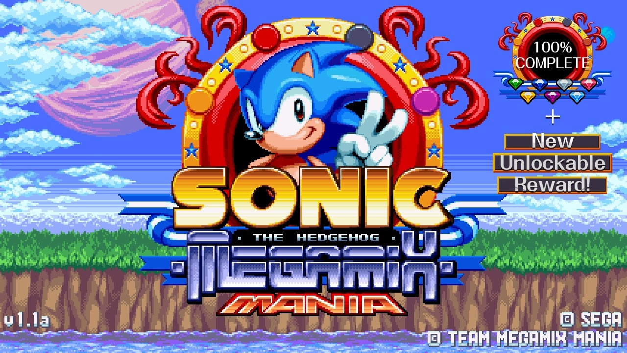 Sonic Megamix Mania (v1.1 Update) ✪ 100% Complete Playthrough (1080p/60fps)