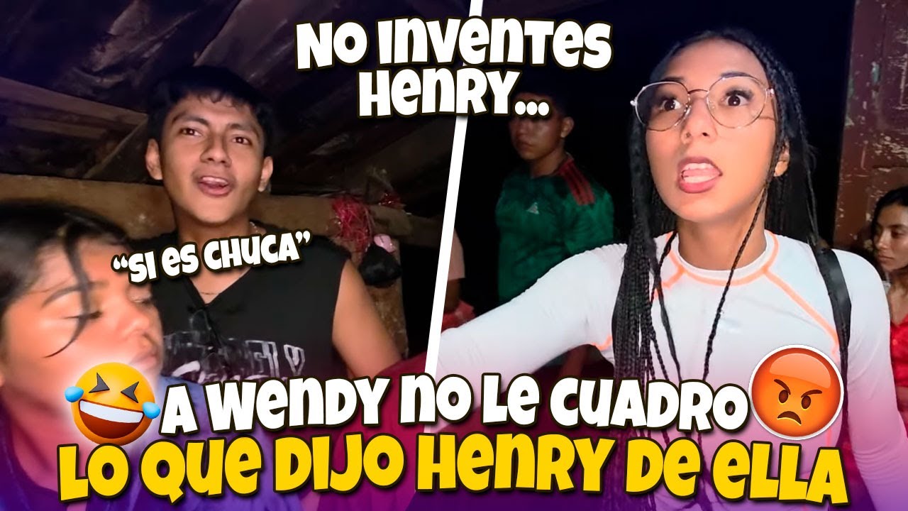 Wendy exploto de enojo contra Henry por lo que confeso de ella🤣Wendy apesta y no se baña bien