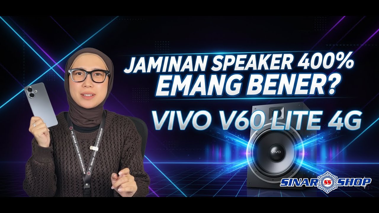 JAMINAN SPEAKER 400% EMANG BENER? VIVO V60 LITE 4G