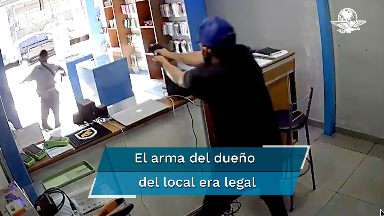Ladr&oacute;n intenta robar local y el due&ntilde;o le dispara por la espalda en Brasil