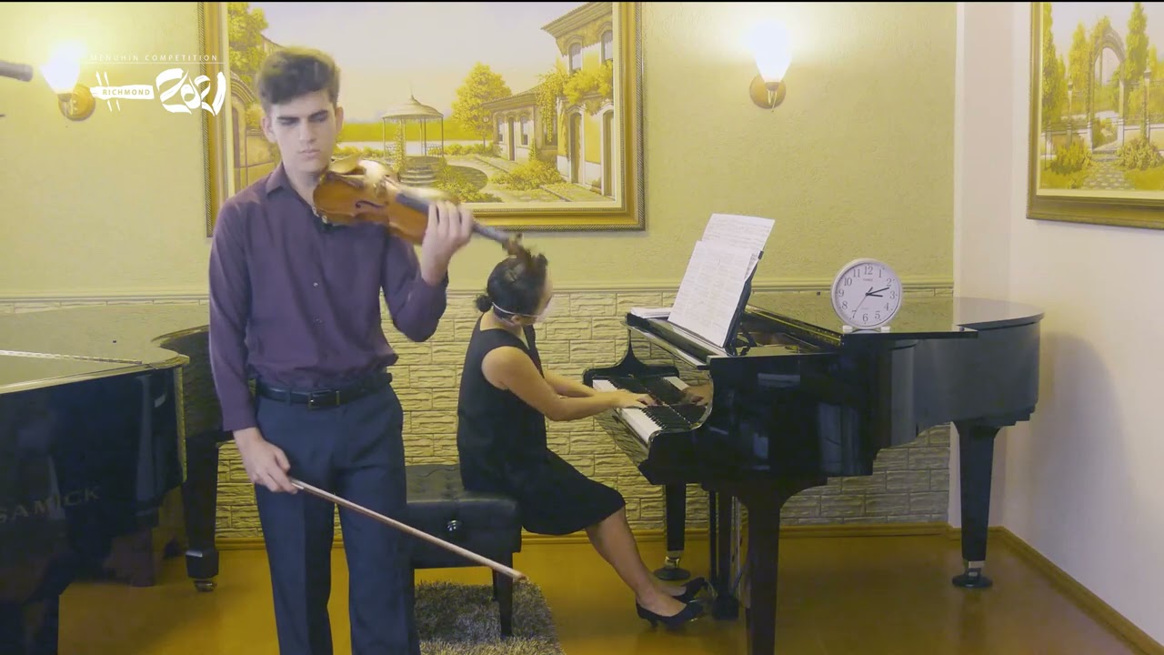 Guido Sant'Anna - Menuhin Competition Richmond 2021, Junior First Rounds