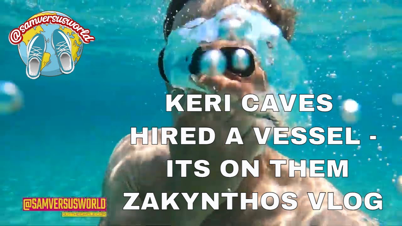 Keri Caves Zakynthos Boat trip Zakynthos Keri Caves and marathonisi. Zakynthos Vlog 4k