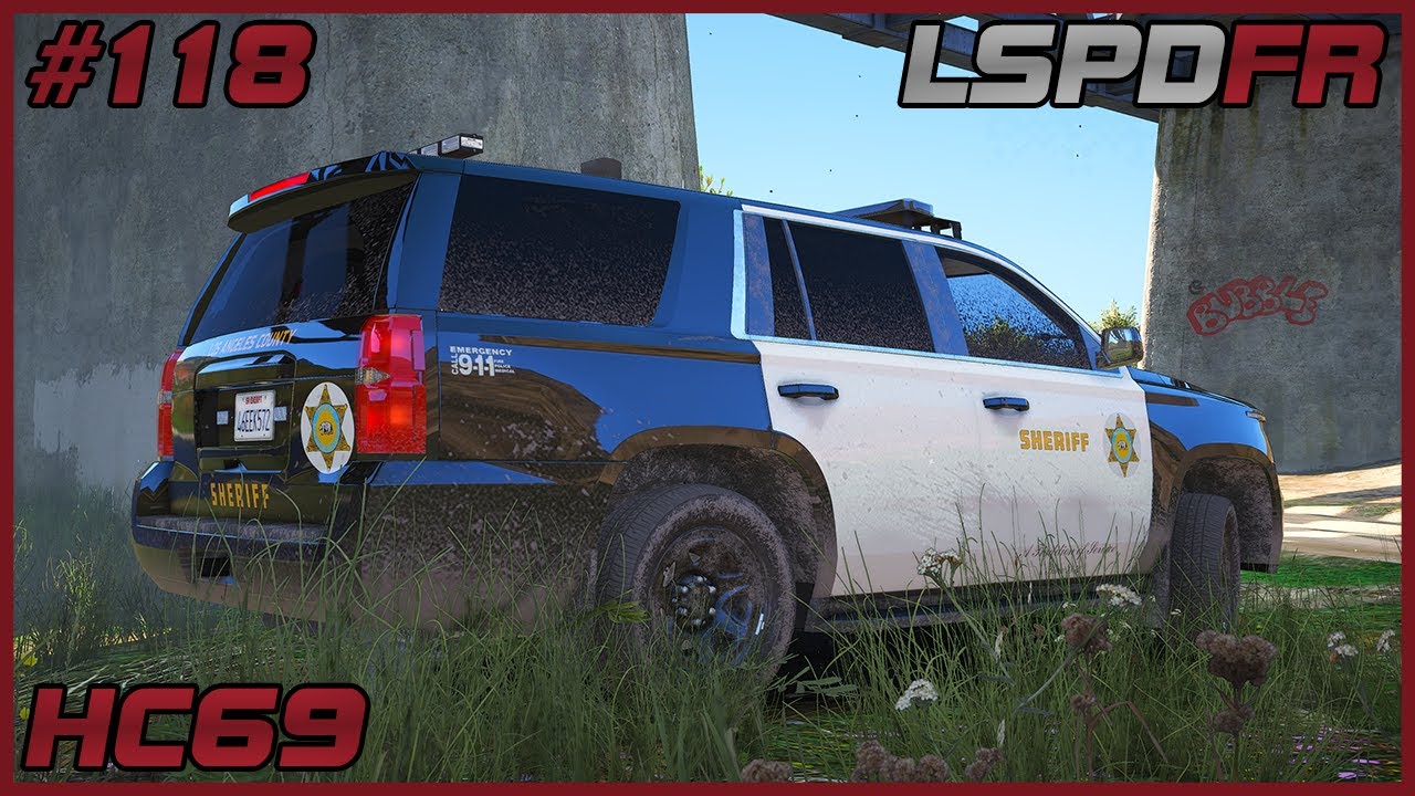 GTA 5 LSPDFR - Patrol #118 (LASD/LSSD) - Taking The Tahoe Through All Sorts Of Dirt Roads