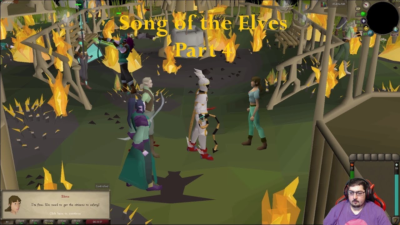 OSRS, Song of the Elves Part 4 Attack on Lletya