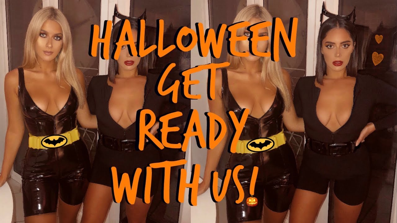 GET READY WITH US! | HALLOWEEN EDITION | Sophia and Cinzia