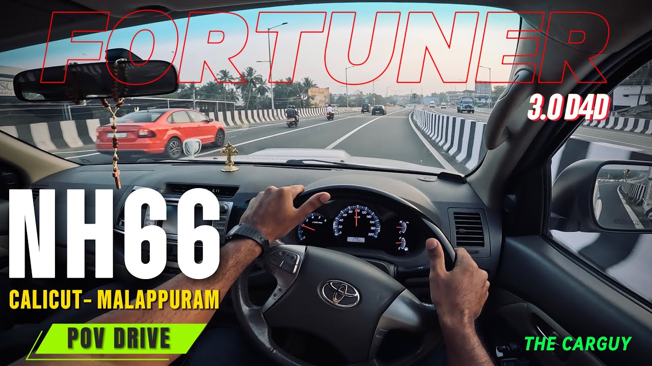 Toyota Fortuner 4x4 POV Driving | 2013 Model | Kerala | 3.0 L D4D | 4K | The Carguy | ASMR | #153 |