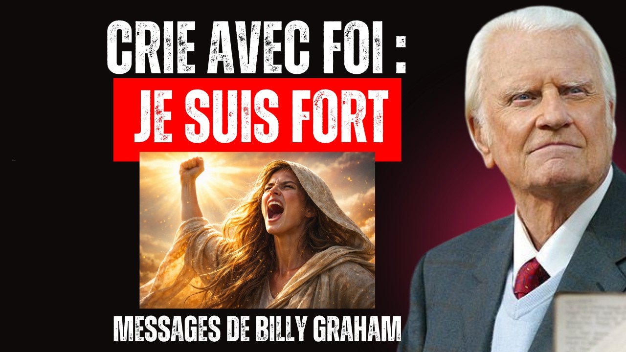 DIEU TE DIT - CRIE AVEC FOI — JE SUIS FORT DANS LA PUISSANCE DE MON SEIGNEUR | Billy Graham