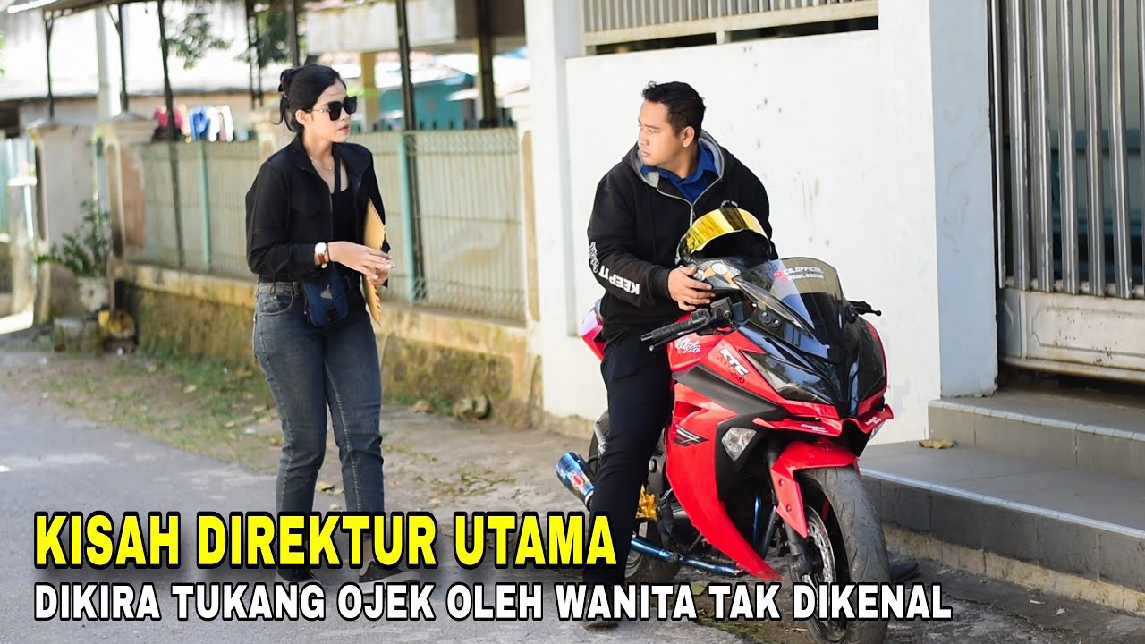 BOS BESAR DIKIRA TUKANG OJEK OLEH SEORANG WANITA CANTIK SETELAH TAHU WANITA INI TERKEJUT TERNYATA
