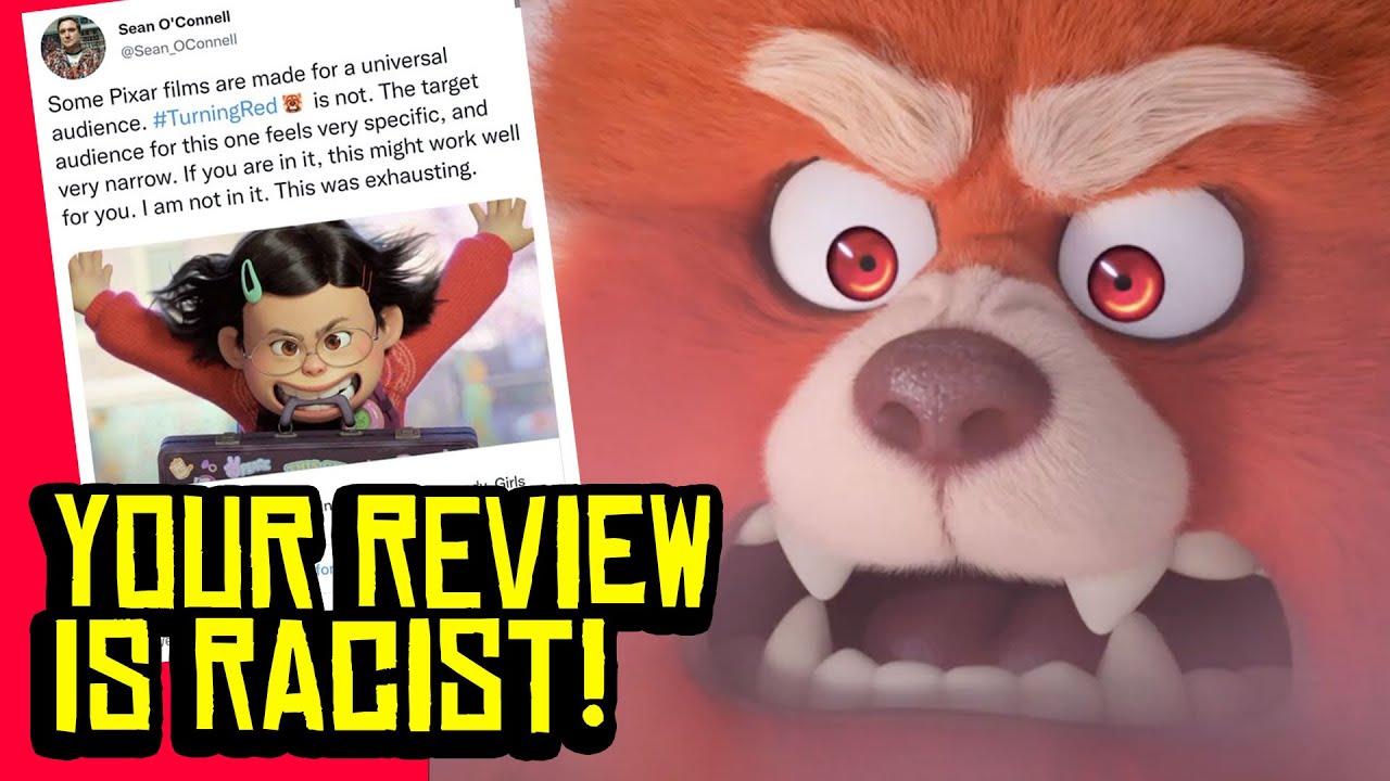 Turning Red Critic BULLIED by Twitter Into Taking Down Movie Review!
