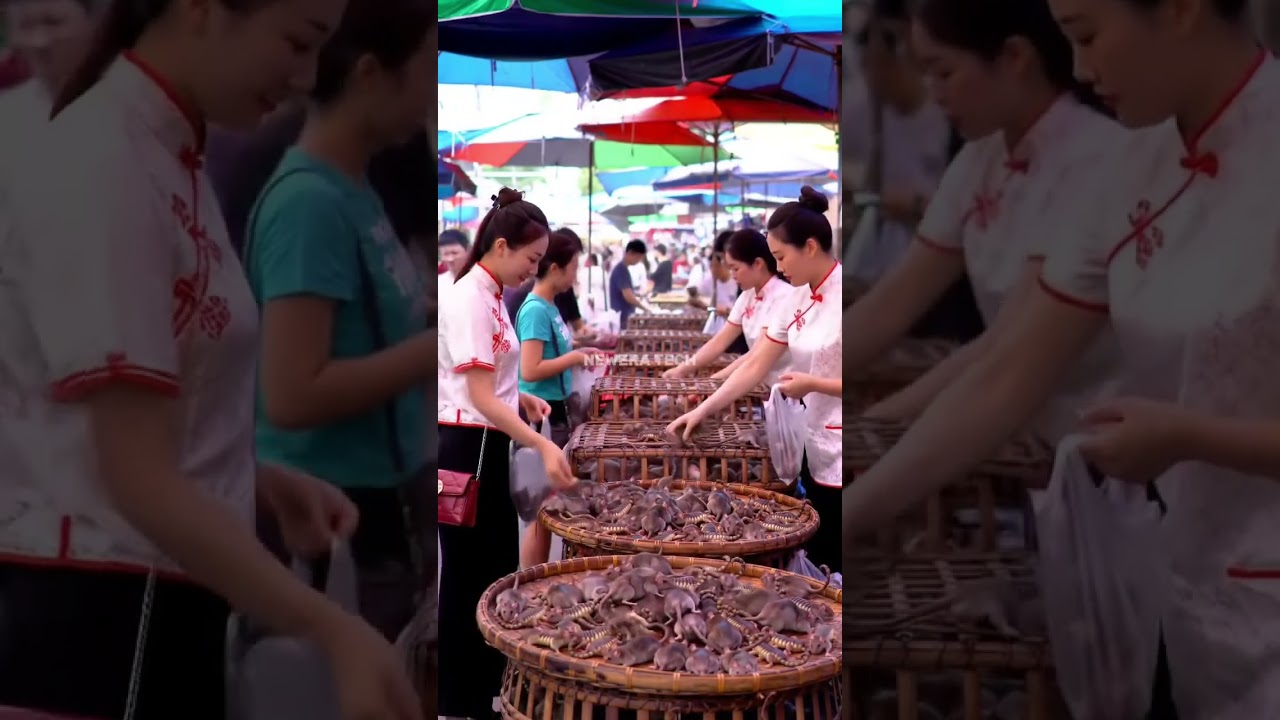 Traditional Market Atmosphere in Asia@muhammadarif-ai