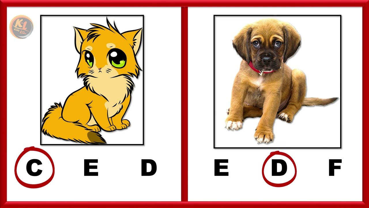 Circle the first letter of the picture | Circle A to z alphabets | Circle the first alphabet
