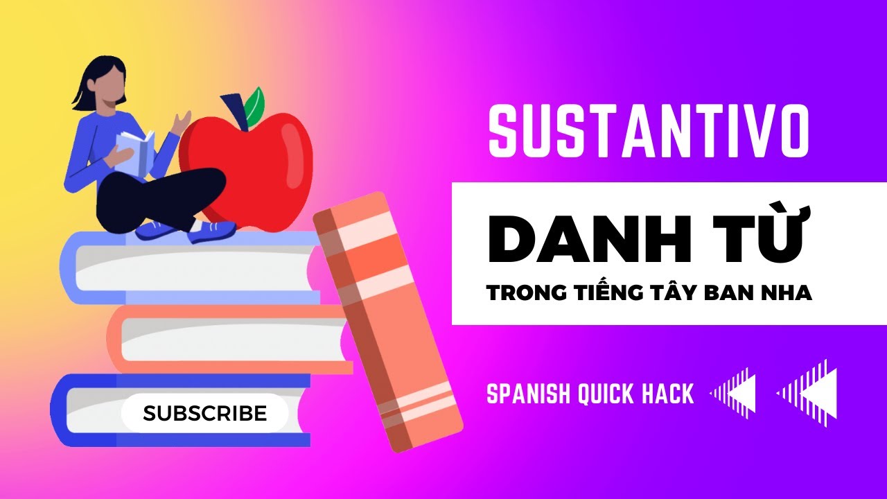 DANH TỪ trong tiếng Tây Ban Nha cơ bản #spanishquickhack #spanish #tiengtaybannha