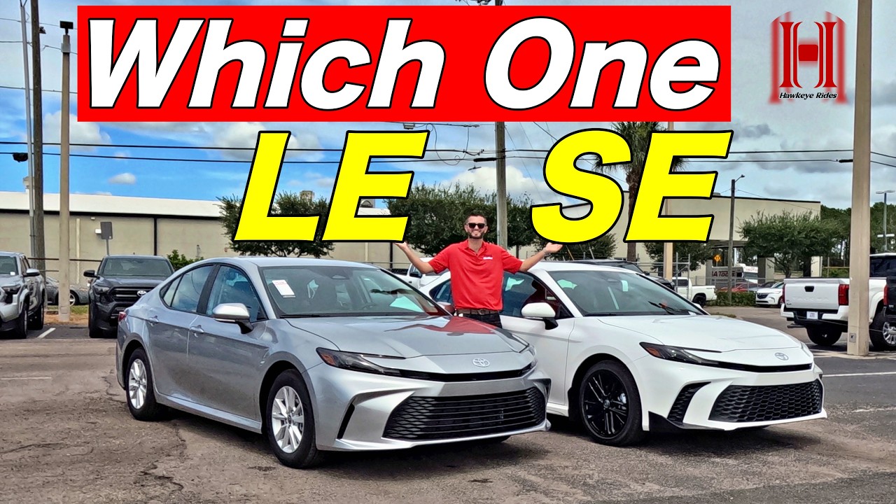 Toyota Camry LE 2026 против Camry SE: какая из них лучше?