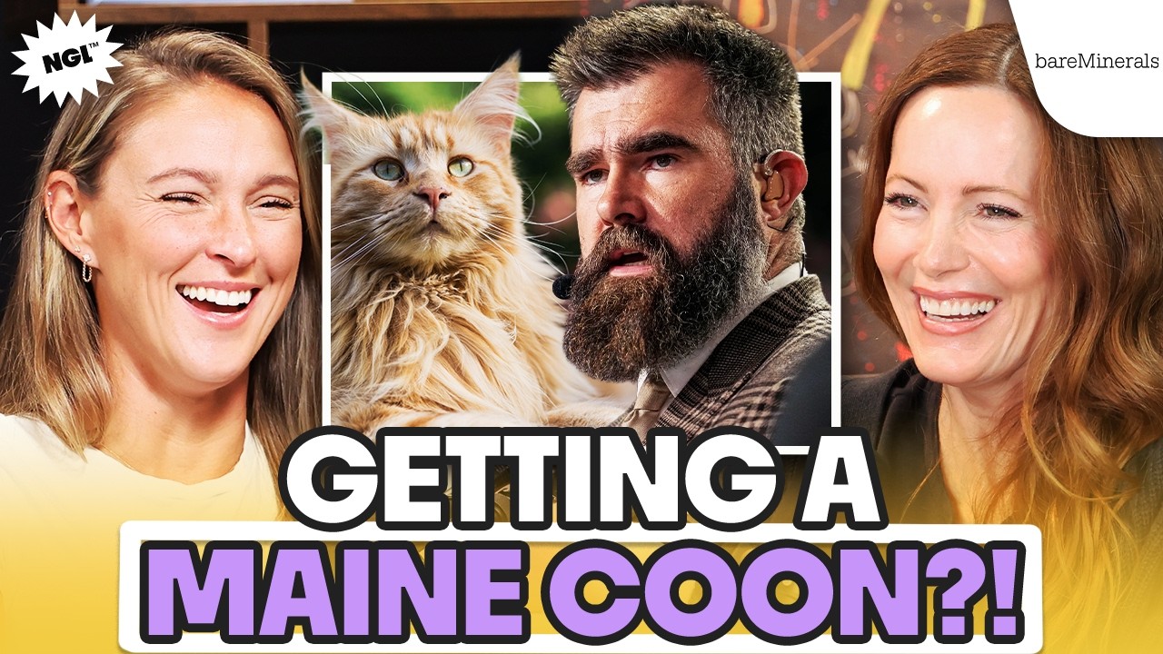 Leslie Mann breaks down why Jason NEEDS a Maine Coon Cat to Kylie | More Sh*t Monday