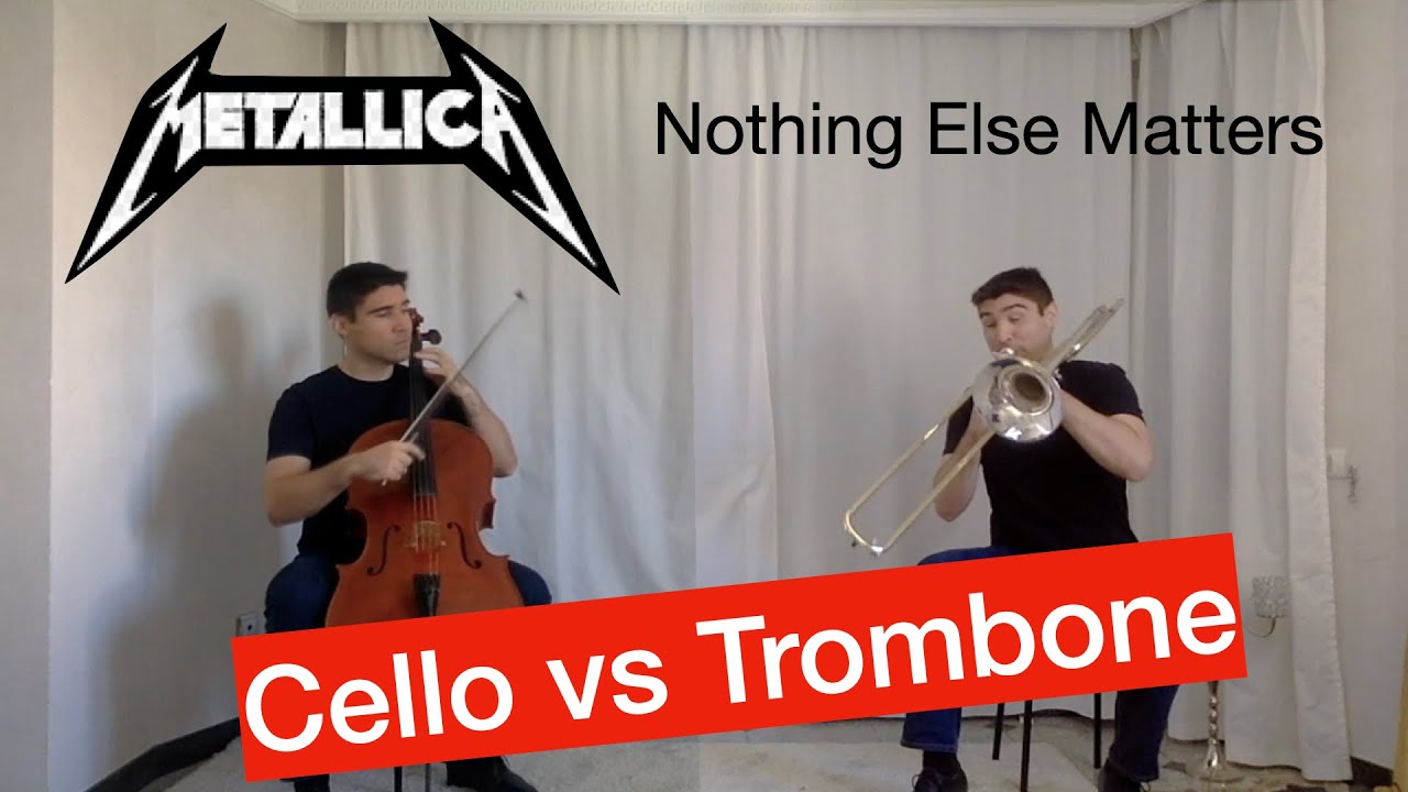Nothing Else Matters (Metallica) - Fabrice Millischer - Trombone vs Cello