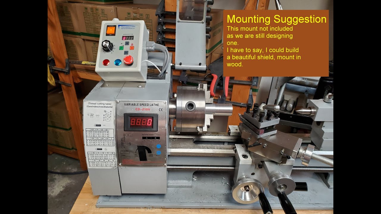 M - 210V 8 X 16 Metal Lathe from eBay Open Crate and setup part 1 With Review