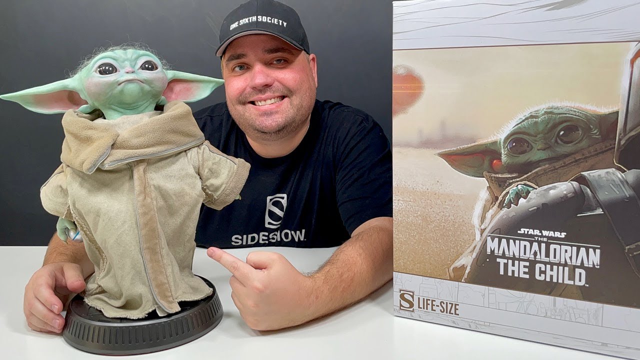 SIDESHOW BABY YODA - UNBOXING & REVIEW