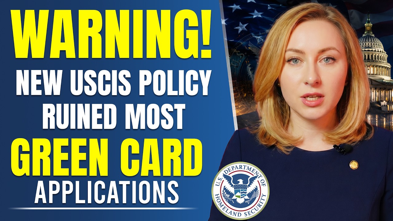 Внимание! Новая политика Службы гражданства и иммиграции США (USCIS) сорвала большинство заявок н...
