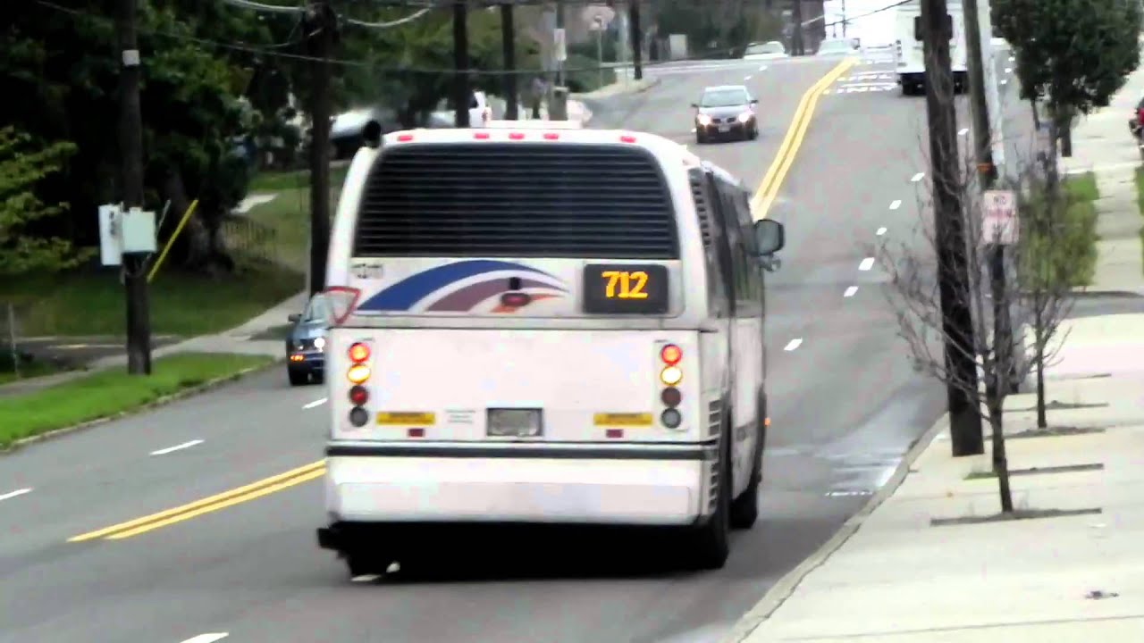 NJ Transit NovaBus RTS-06 (model RT8O-2N) 1311 on the 712 along Essex St.