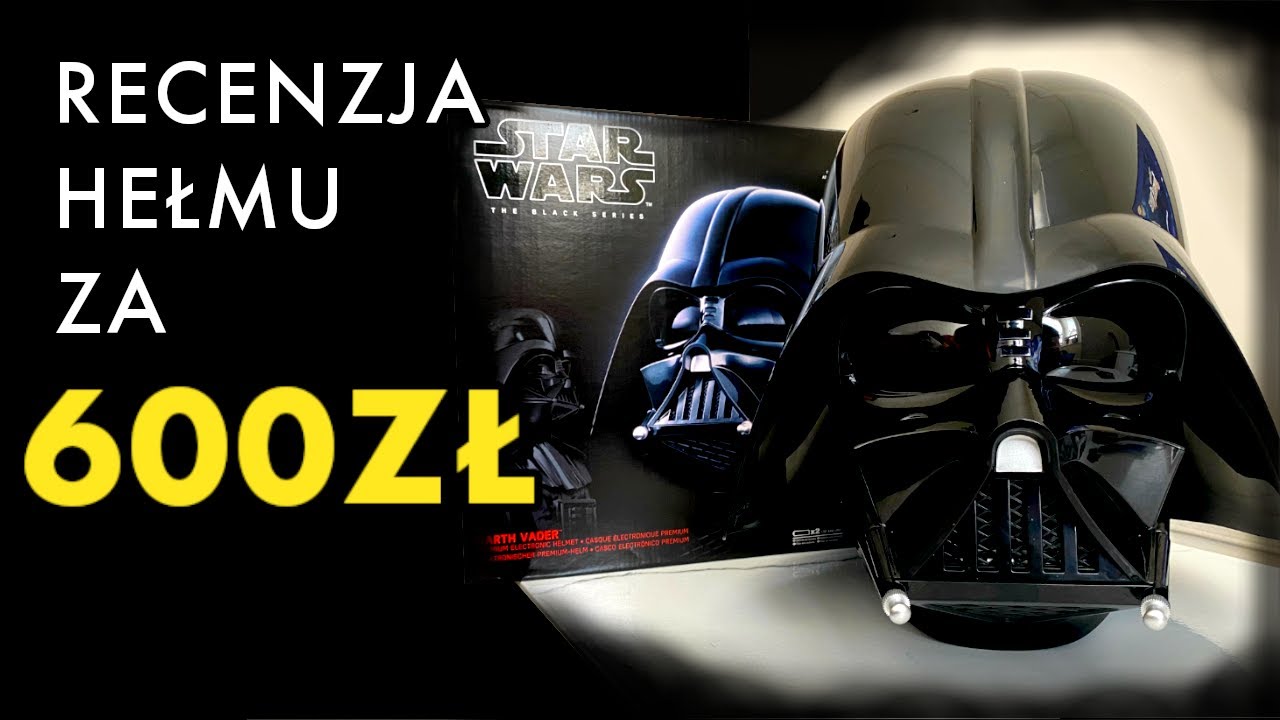 UNBOXING i recenzja hełmu | Darth Vader Black Series Helmet
